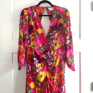 RIXO + Target Open Back Floral Dress